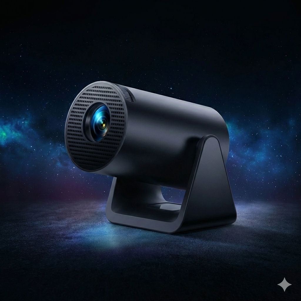 AuraBeam Smart Projector - Cinema at Home